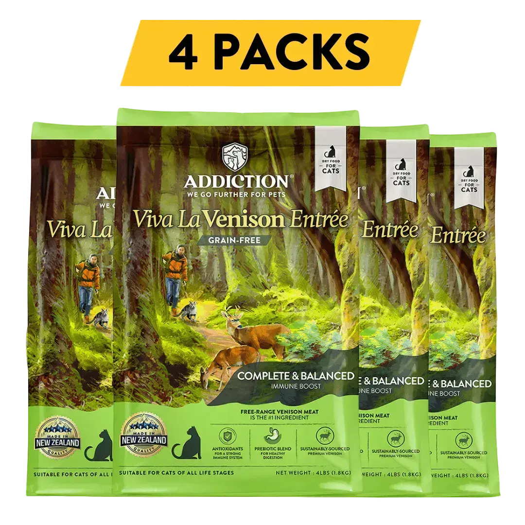 Viva La Venison Dry Cat Food Addiction Pet Foods USA