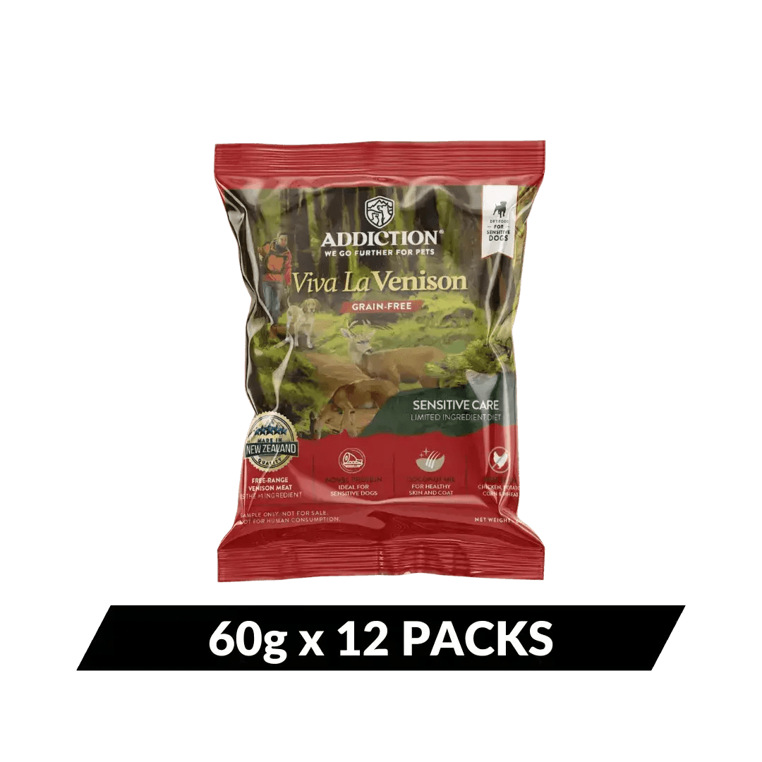 Viva La Venison Dry Dog Food Addiction Pet Foods USA