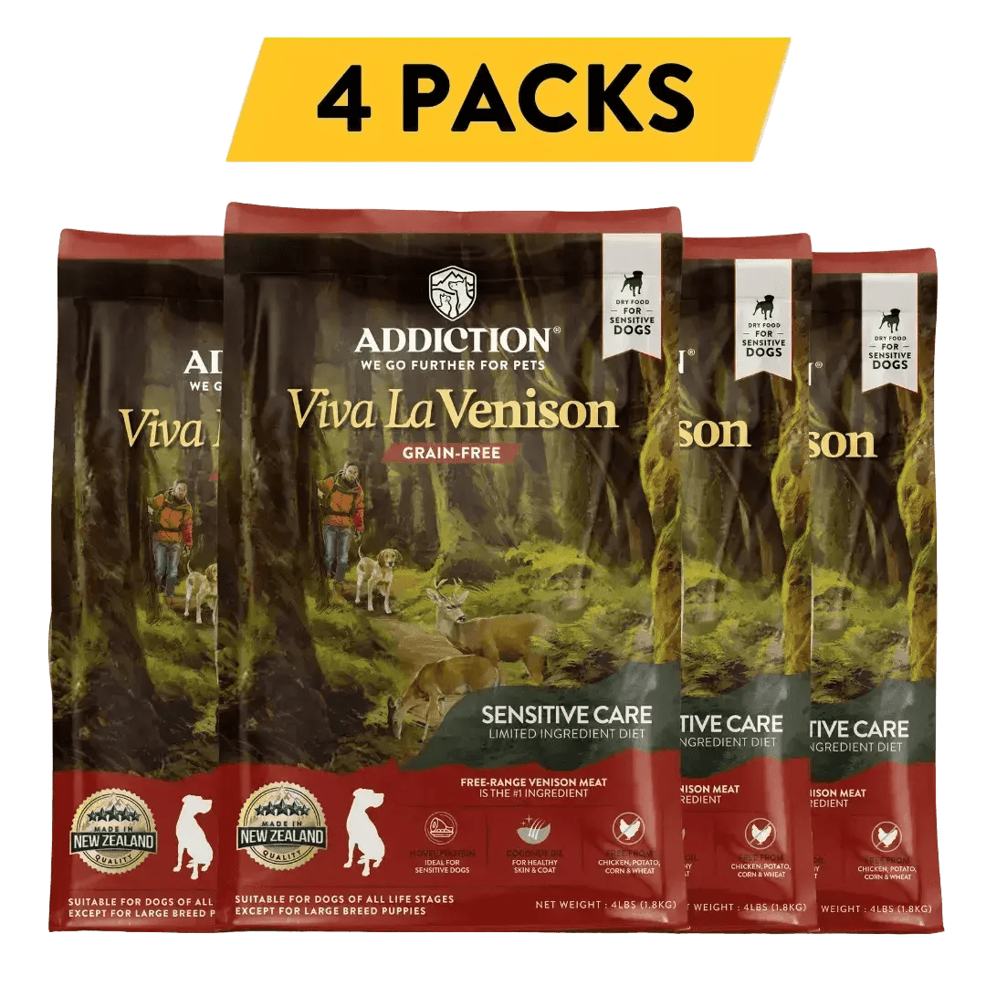 Viva La Venison Dry Dog Food Addiction Pet Foods USA