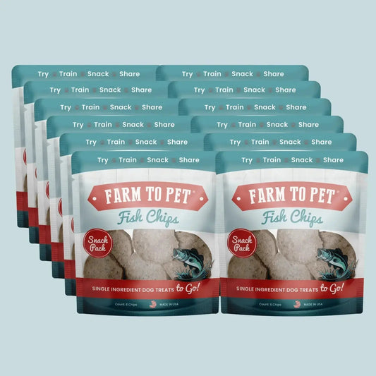 Walleye dog treats Snack Pack Bundles | Training & Travel - Snack Pack