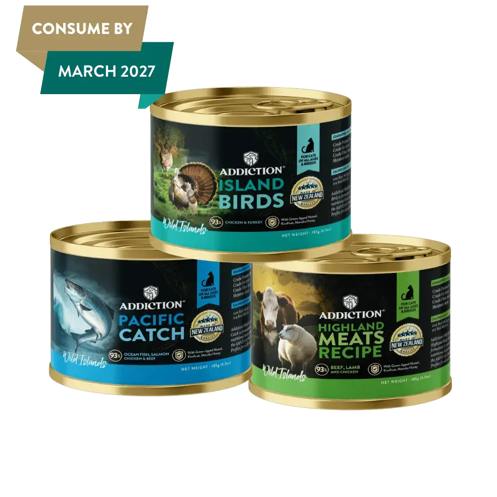 Wild Islands Canned Cat Food Mix Flavor Bundle 185g Addiction Pet Foods USA