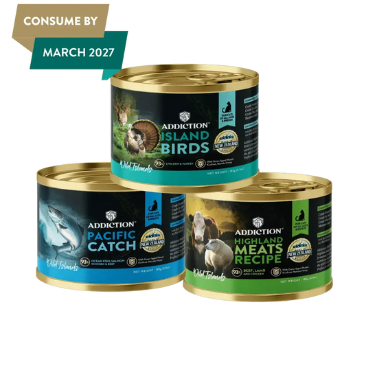Wild Islands Canned Cat Food Mix Flavor Bundle 185g Addiction Pet Foods USA