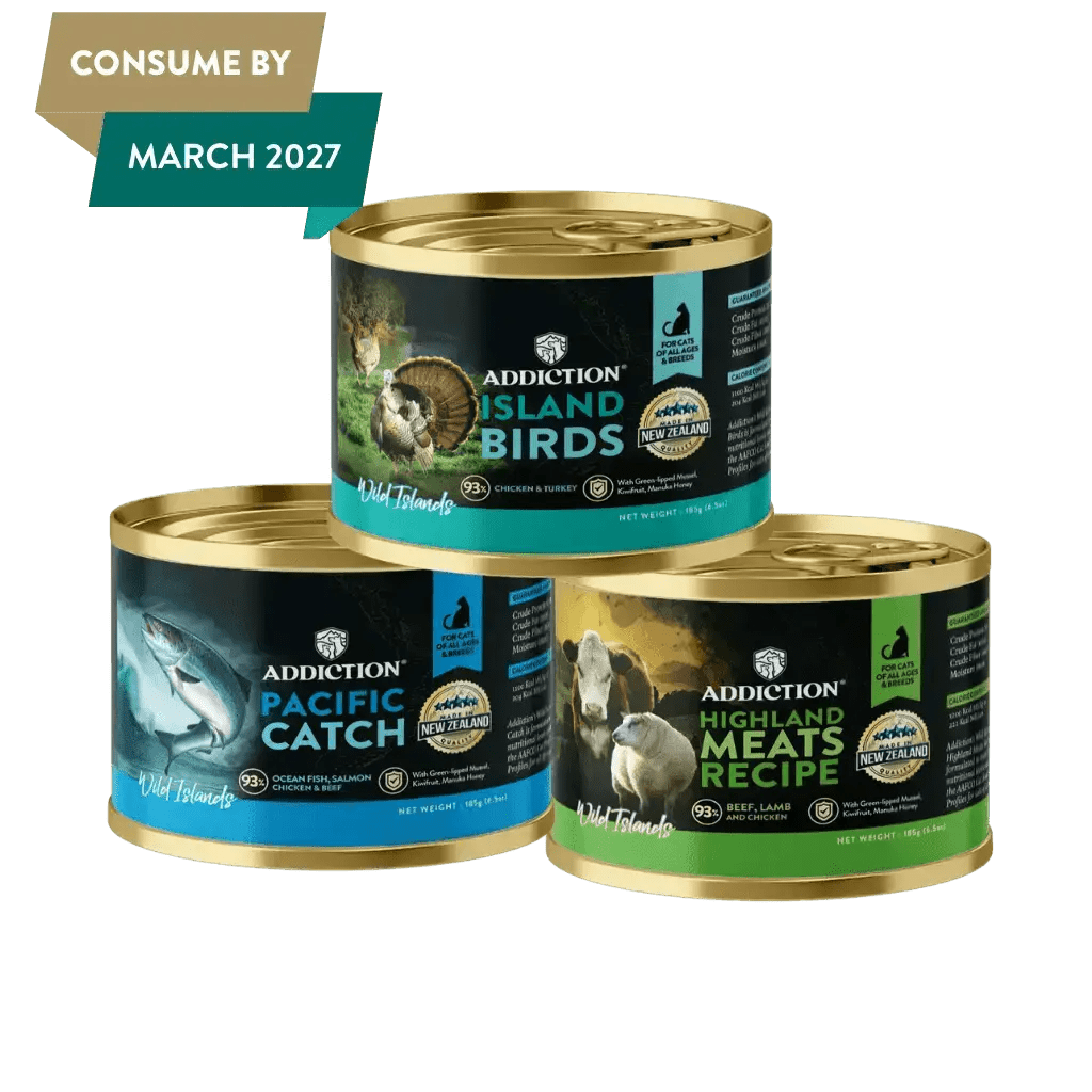 Wild Islands Canned Cat Food Mix Flavor Bundle 185g Addiction Pet Foods USA