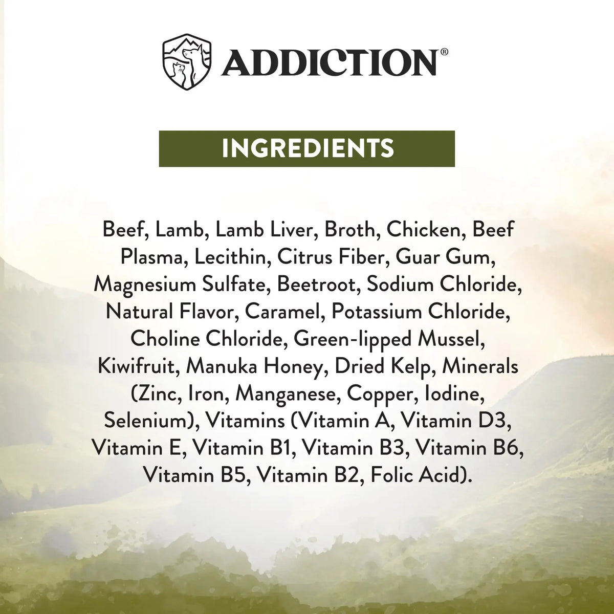 Wild Islands Highland Meats Premium Lamb & Beef Grain-Free Canned Cat Food Addiction Pet Foods USA