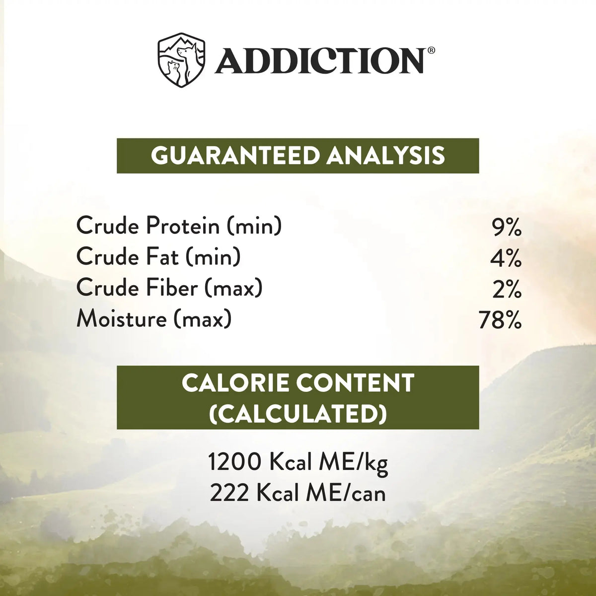 Wild Islands Highland Meats Premium Lamb & Beef Grain-Free Canned Cat Food Addiction Pet Foods USA