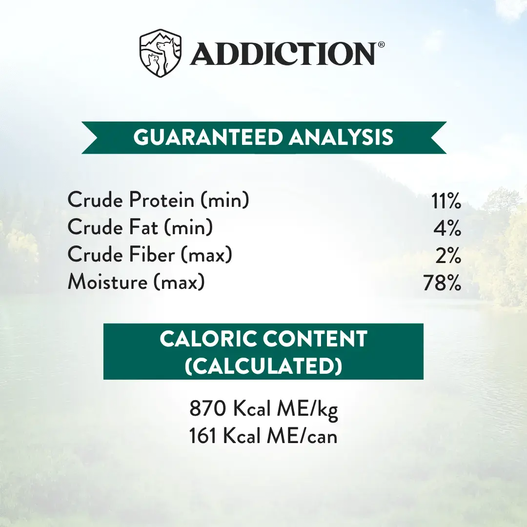 Wild Islands Island Chicken & Turkey Recipe Premium Grain-free Canned Dog Food 185g Addiction Pet Foods USA