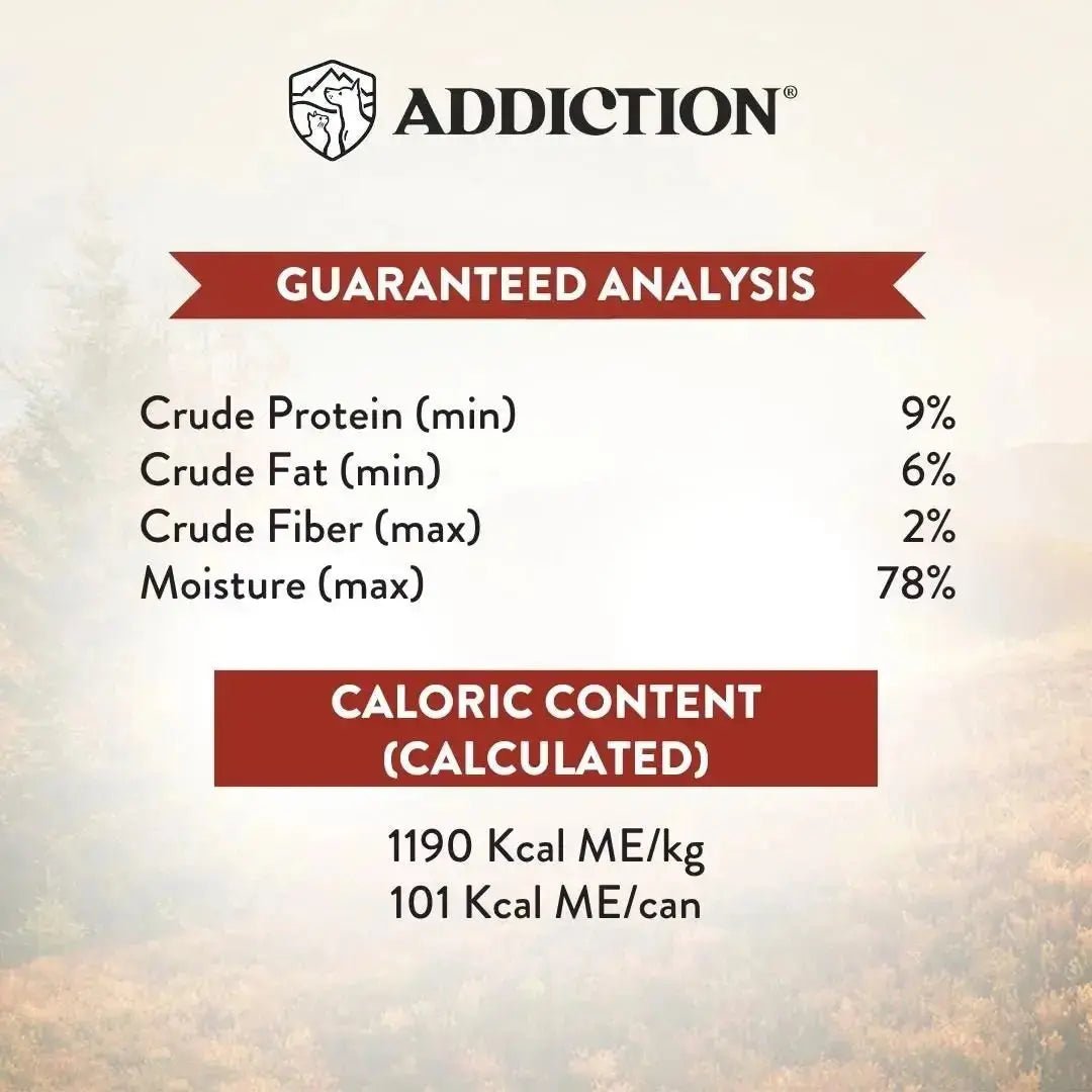 Wild Islands New Zealand Venison Recipe Premium Grain-free Canned Cat Food 85g Addiction Pet Foods USA