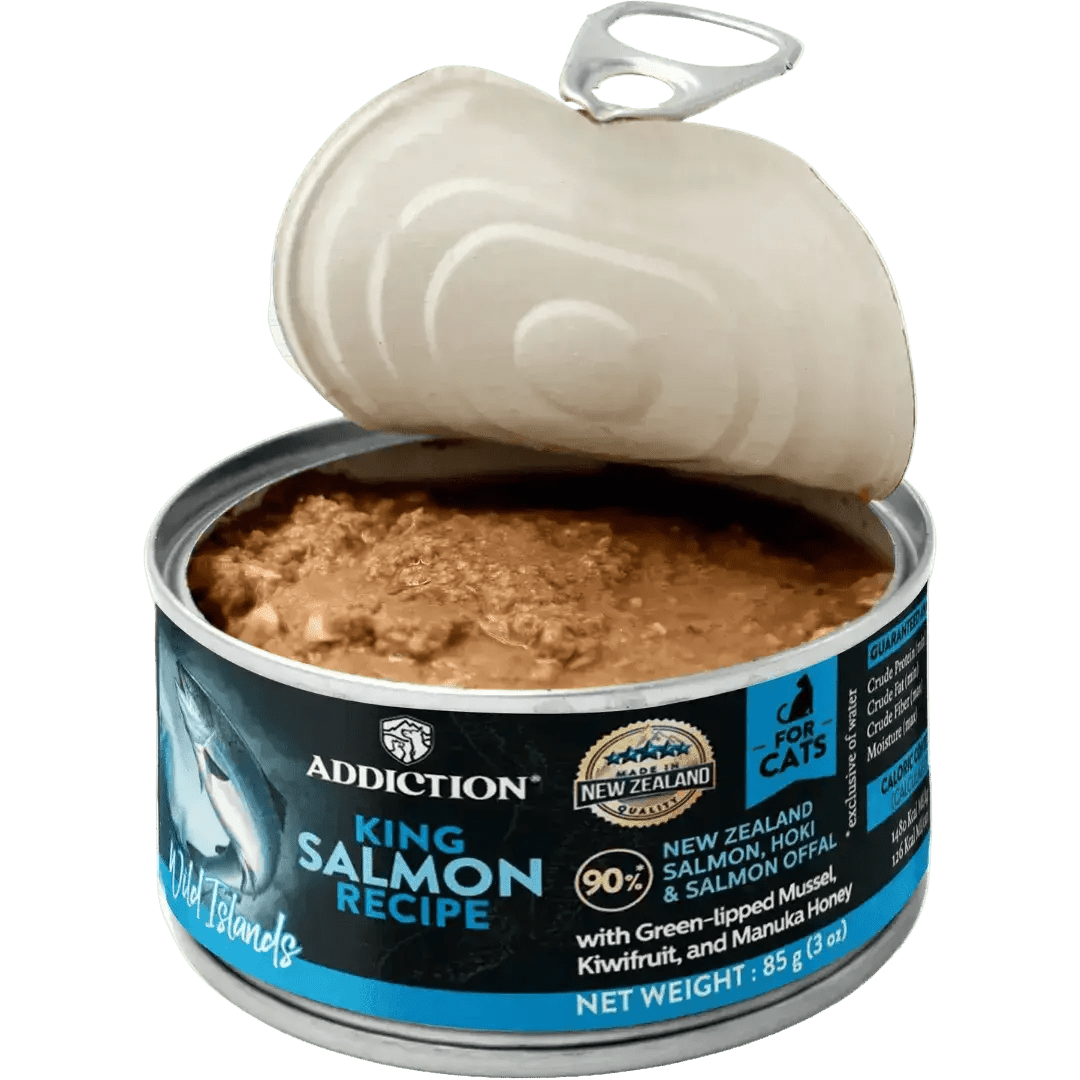 Wild Islands Pacific Catch Premium Ocean Fish & Salmon Grain-Free Canned Cat Food Addiction Pet Foods USA