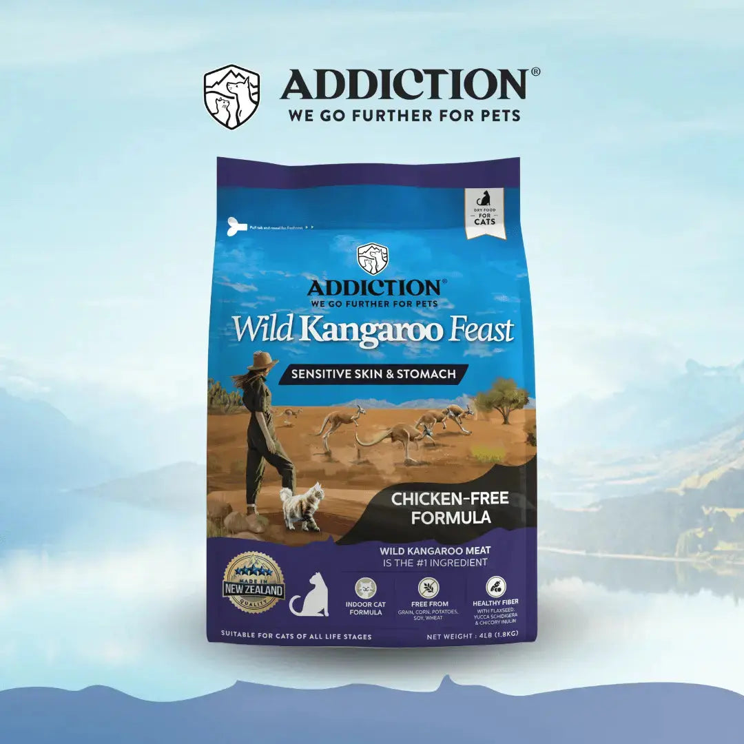 Wild Kangaroo Feast Dry Cat Food Addiction Pet Foods USA