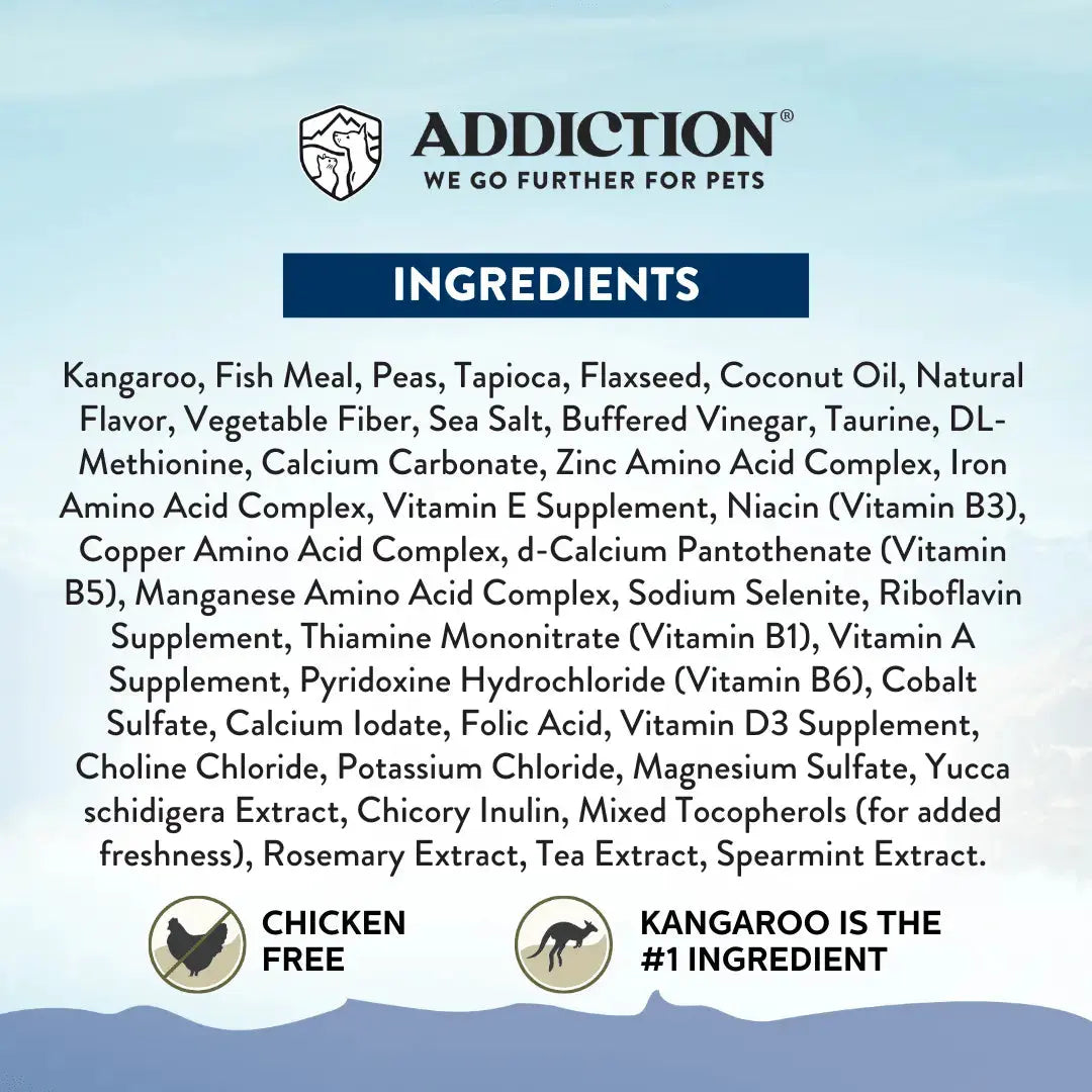 Wild Kangaroo Feast Dry Cat Food Addiction Pet Foods USA