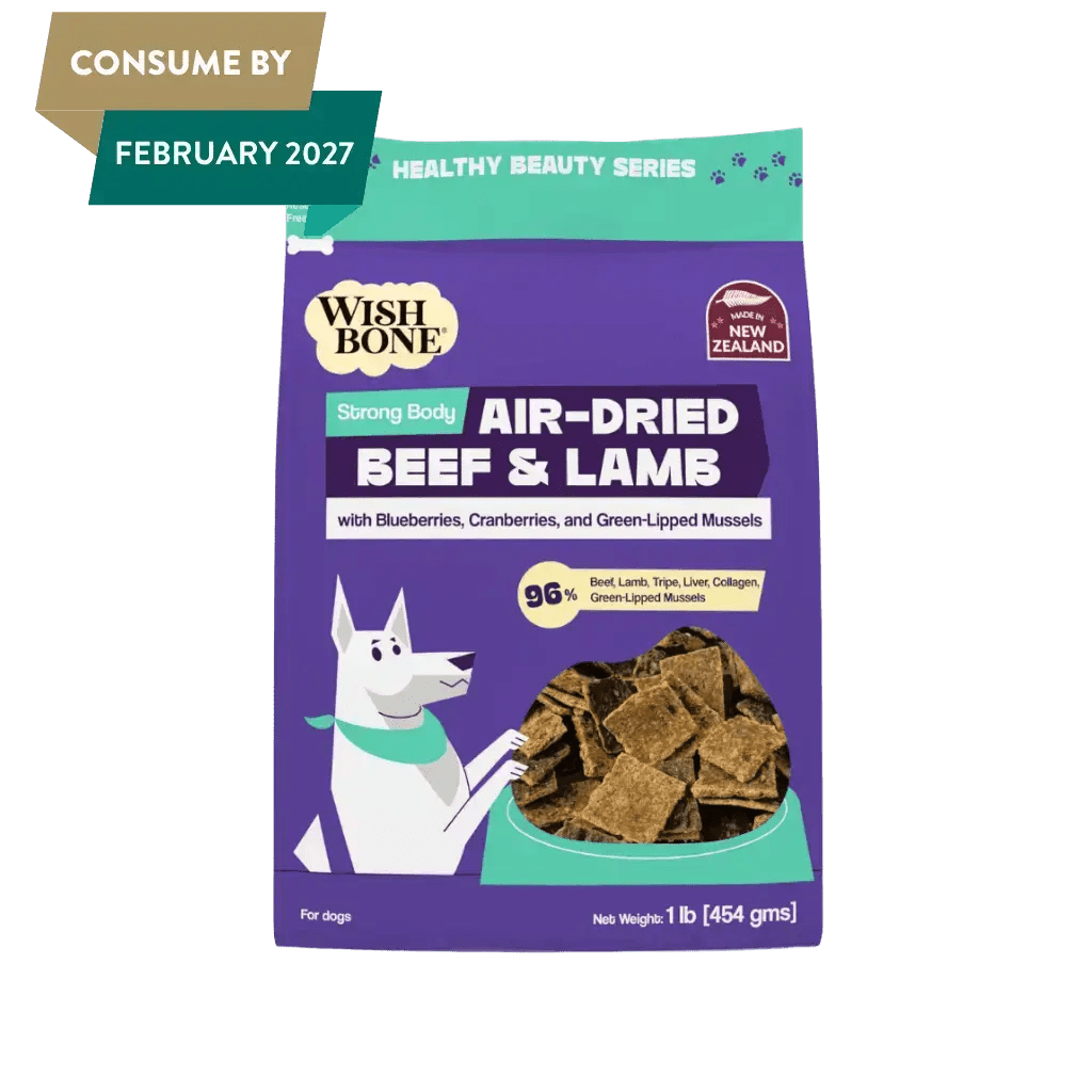 Wishbone Air-Dried Beef & Lamb Recipe Dog Food - 454g Addiction Pet Foods USA