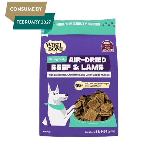 Wishbone Air-Dried Beef & Lamb Recipe Dog Food - 454g Addiction Pet Foods USA