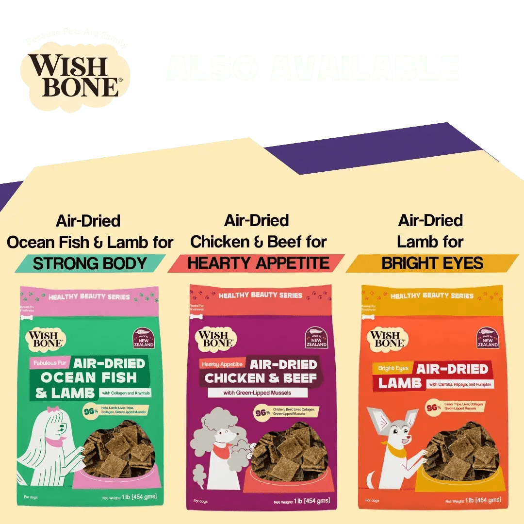 Wishbone Air-Dried Beef & Lamb Recipe Dog Food - 454g Addiction Pet Foods USA