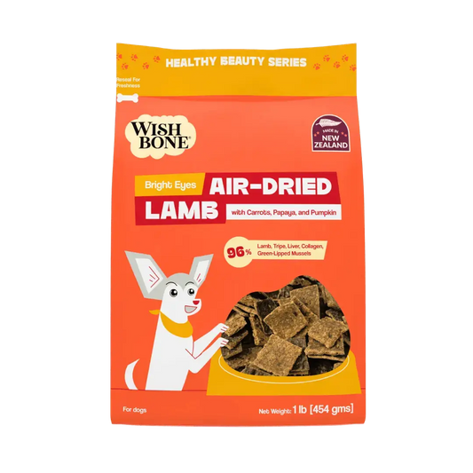Wishbone Air-Dried Lamb Recipe Dog Food - 454g Addiction Pet Foods USA