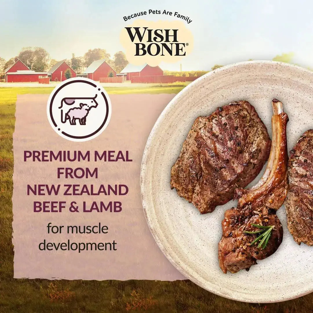 Wishbone Graze Beef and Lamb Dry Cat Food Addiction Pet Foods USA