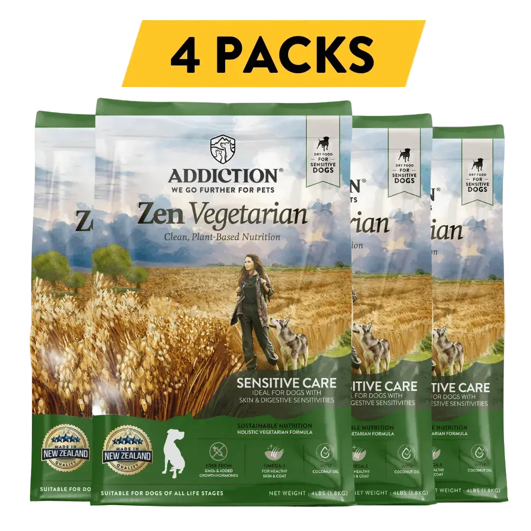 Zen Vegetarian Dry Dog Food Addiction Pet Foods USA