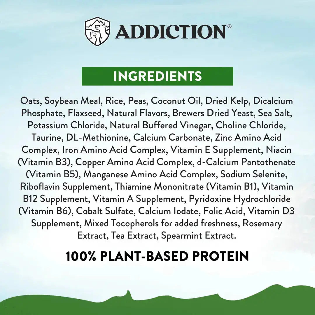 Zen Vegetarian Dry Dog Food Addiction Pet Foods USA