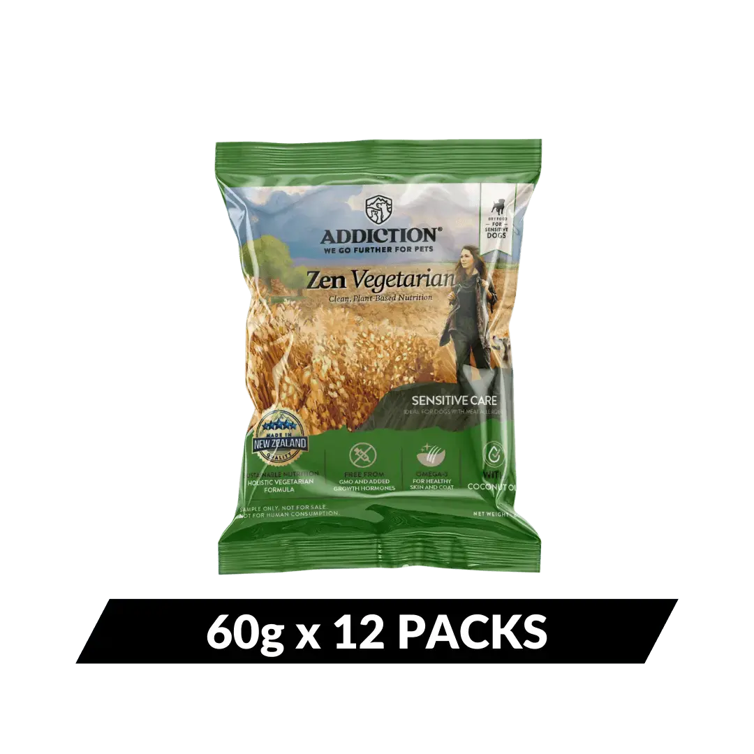Zen Vegetarian Dry Dog Food Addiction Pet Foods USA