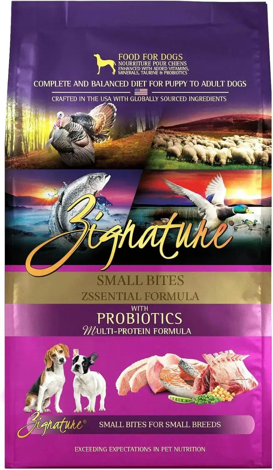 Zssential Limited Ingredient Formula Dry Dog Food Small Bites Dry Dog Food 4Lb