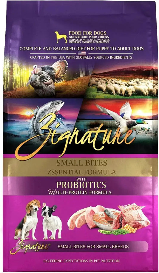 Zssential Limited Ingredient Formula Dry Dog Food Small Bites Dry Dog Food 4Lb